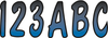Hardline I.D. Sticker Kit - 200 Series - Blue Gradation Blbkg200