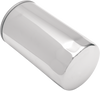 Drag Specialties Magnetic Ring Oil Filter - Chrome - 5-1/2"