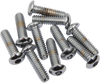 Drag Specialties Bolts - Button Head/Replacement - 1/4"-20 X 3/4" - 10 Pack