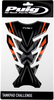 Puig Hi-Tech Parts Tank Pad Challenge Orange 21752T