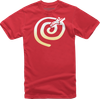 Mantra Faded T-Shirt - Red - 2Xl 1232-72222-302X