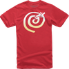 Mantra Faded T-Shirt - Red - Medium 1232-72222-30-M