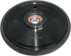 Parts Unlimited Idler Wheel With 6004-2Rs Bearing - Black - 180 Mm Od X 20 Mm Id