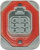 Namz Deutsch Connector Header - 6 Pin Dth-06