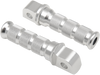 Rear Footpegs - Silver - Kawasaki 50-11251