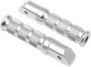 Rear Footpegs - Silver - Honda 50-11261