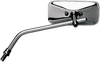 Mirror - Stamped - Chopper - Side View - Rectangle - M10 X 1.25 - Chrome - Left 20-34814
