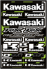 D'Cor Visuals Decal Sheet - Kawasaki Cor2 40-20-101