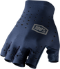 100% Sling Short Finger Gloves - Navy - Small 10021-00010
