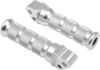 Rear Footpegs - Silver - Suzuki 50-11321