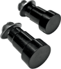 Joker Machine Hole Plugs - Mirror - Handlebar End - Flush-Mounted - Black - Pair - Triumph 09-031