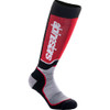 Youth Mx Plus Socks - Black/Red/Gray - Medium/Large 4742324-1215-Ml