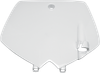 Ufo Front Number Plate - White Kt03071-047