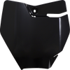 Ufo Front Number Plate - Black Gg07106-001