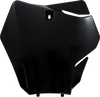 Ufo Front Number Plate - Black Gg07130-001