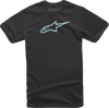 Ageless T-Shirt - Black/Mint - Large 1032720301087L