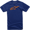 Ageless T-Shirt - Navy/Orange - Xl 1032720307032Xl