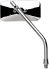Mirror - Die-Cast - Classic - Side View - Rectangle - M10 X 1.25 - Chrome - Left 20-34824