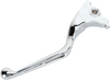 Drag Specialties Brake Lever - Wide Blade - Slotted - Chrome