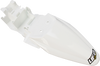Ufo Mx Rear Fender - White Ka04715-047