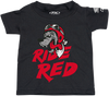 Factory Effex Toddler Honda Ride Red Wolf T-Shirt - Black - 4T 23-83324