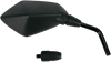 Emgo Mirror - Side View - Polygon - Black - Right 20-49201