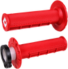 Odi Grips - Mx - Half Waffle - Red H36Hwr