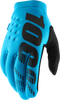 100% Brisker Gloves - Turquoise - Xl 10003-00038
