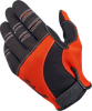 Biltwell Moto Gloves - Orange/Black - Large 1501-0106-004