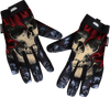 Lethal Threat Reaper Gloves - Black/White - 2Xl Gl15016Xxl
