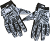 Lethal Threat Tattoo Gloves - Black/White - 2Xl Gl15017Xxl