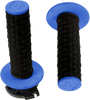 Torc1 Grips - Defy - Lock-On - Black/Blue 2650-0203