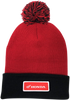 Factory Effex Honda Pom Beanie - Red/Black 23-86302