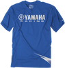 Factory Effex Youth Yamaha Racing Strobe T-Shirt - Blue - Small 21-83220
