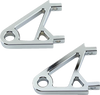 Highsider Headlight Bracket - Extra Short - Chrome 220-817