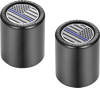 Figurati Designs Docking Hardware Covers - American Flag - Blue Line - Short - Black Fd71-Dc-2530-Bk