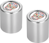Figurati Designs Docking Cover - Short - Mirror Polished - Sugar Skull Fd30-Dc-25-30-Ss
