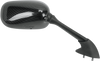 Emgo Mirror - Side View - Black/Carbon Fiber - Rectangle - Right - Yamaha 20-80543