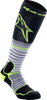 Mx Pro Socks - Black/Gray/Yellow - Large 4701524-175-L
