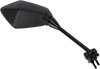 Emgo Mirror - Side View - Polygon - Black - Right 20-49211