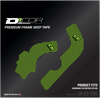 D'Cor Visuals Frame Grip Tape - Green - Kawasaki 16-20-100