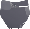 Polisport Number Plate - Gray - Ktm 8664900007