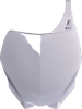 Polisport Number Plate - Oem White - Yz/Yzf 8658100001