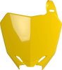 Polisport Number Plate - Yellow - Rmz 250/450 8659300001