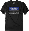 Factory Effex Yamaha 21 Racewear T-Shirt - Black - 2Xl 24-87228