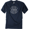 Factory Effex Yamaha Crest T-Shirt - Navy - Medium 25-87202