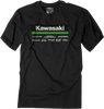 Factory Effex Kawasaki 21 Racewear T-Shirt - Black - Large 24-87124