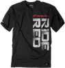 Factory Effex Honda Ride Red Vertical T-Shirt - Black - 2Xl 16-88316