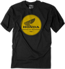 Factory Effex Honda Gold Label T-Shirt - Black - 2Xl 23-87308