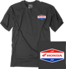 Factory Effex Honda Stadium T-Shirt - Heather Charcoal - 2Xl 27-87338